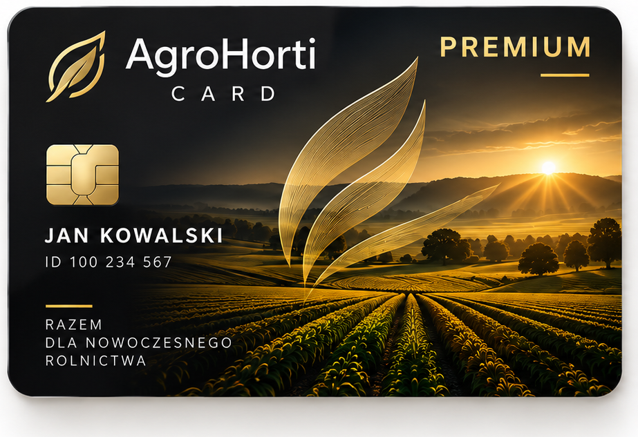 Karta AgroHorti PREMIUM — awers
